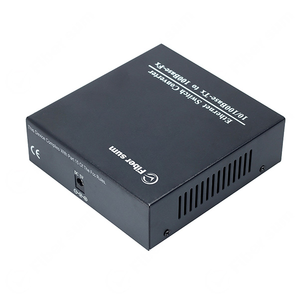 8x 10/100Base-TX To 100Base-FX TX1550/RX1310nm 20km Single SC Fiber Optic Swtich | FC-FA108-53S20